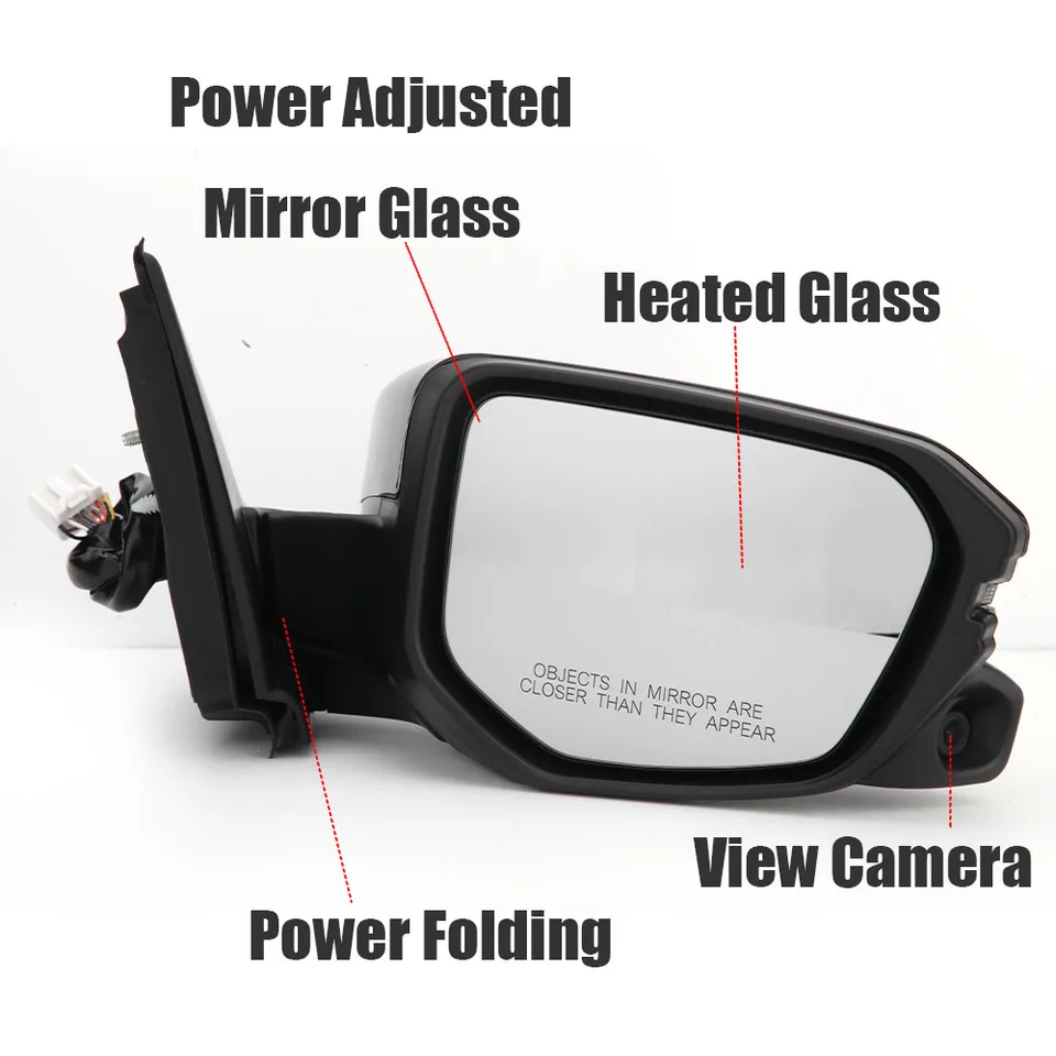 Right Side Mirror Glass For Honda Civic 2016-Present – Direct Fit Driver Side 2 thumbnail image