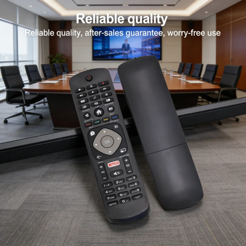 

Longyue TV Remote Control for Philips 398GR8BDXNEPHH HOF16H303GPD24 398GR08B - 1-Year Warranty Compatible Electronic Accessory
