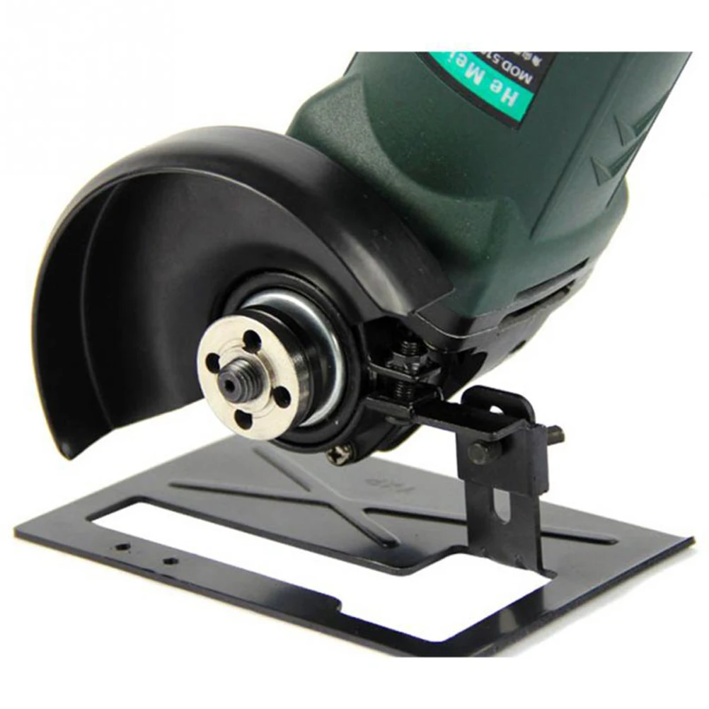 

2Pcs Angle Grinder Stand Holder Shield Cover Metal Adjustable Cutting Woodworking Safety Accessories Guard Thickened Tool