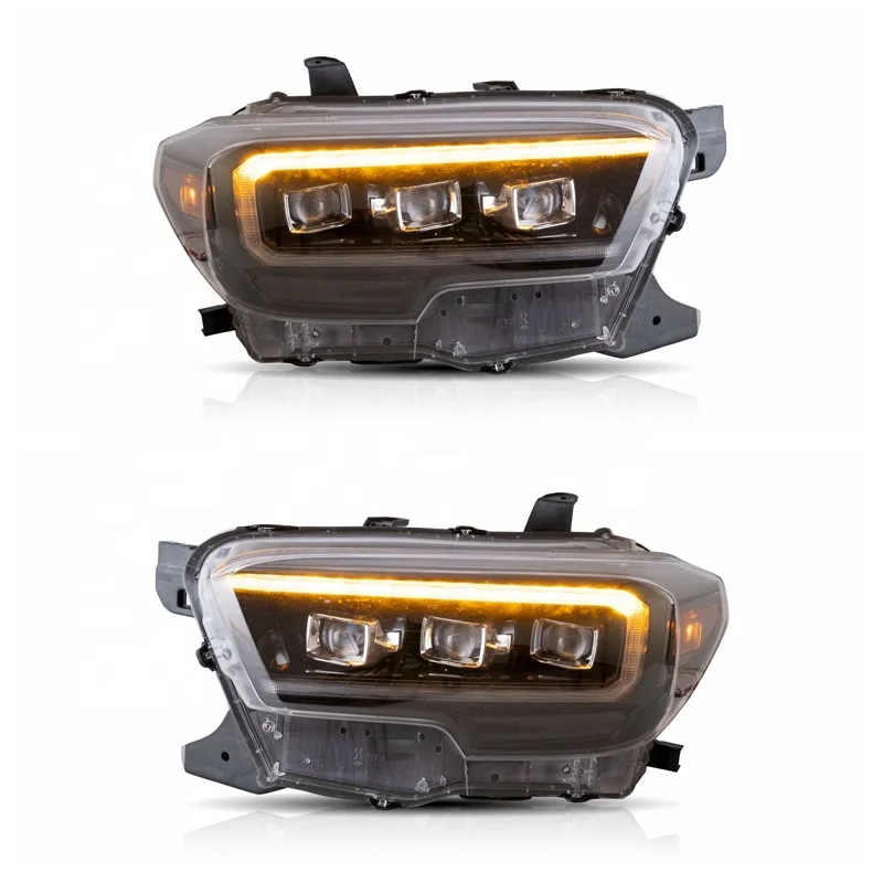 Factory Menufactu  Pickup Trucks LED Car Auto Headlight Tacoma 2015 UP Welcome Breathing and Running Signal