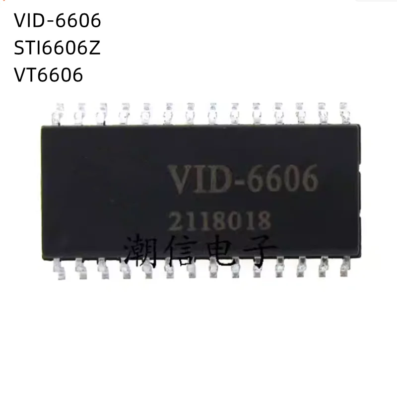 

5Pcs/Lot STI6606Z VID-6606 VT6606 ST16606Z VID6606 SOP28 New Original chip