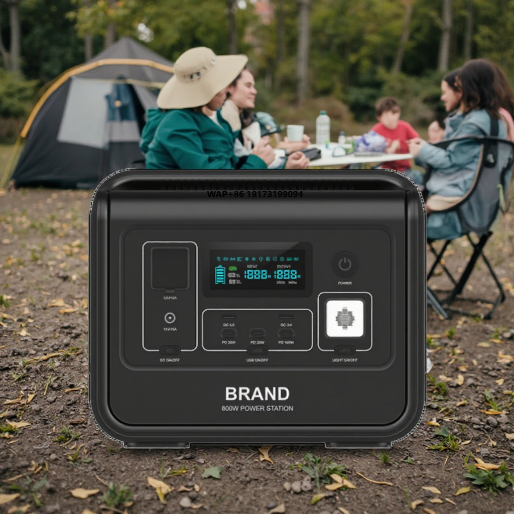 

RV Power Station Kit Equipped With Solar Panels Power Station Solar Generator 800W Solar System