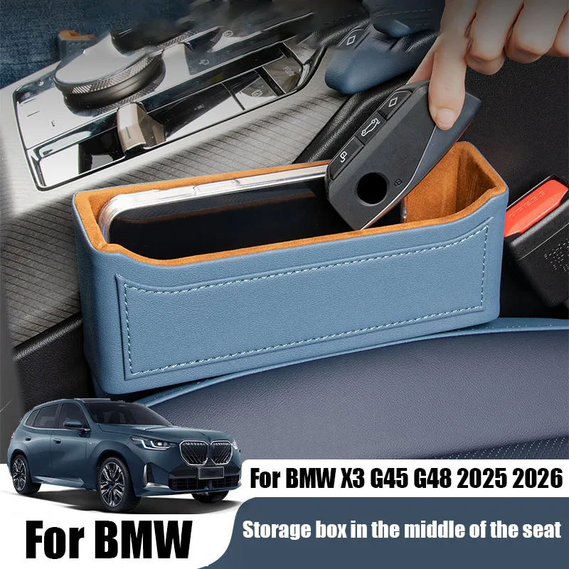 

For BMW X3 G45 G48 2025 2026 Seat gap middle storage box storage box car interior storage box
