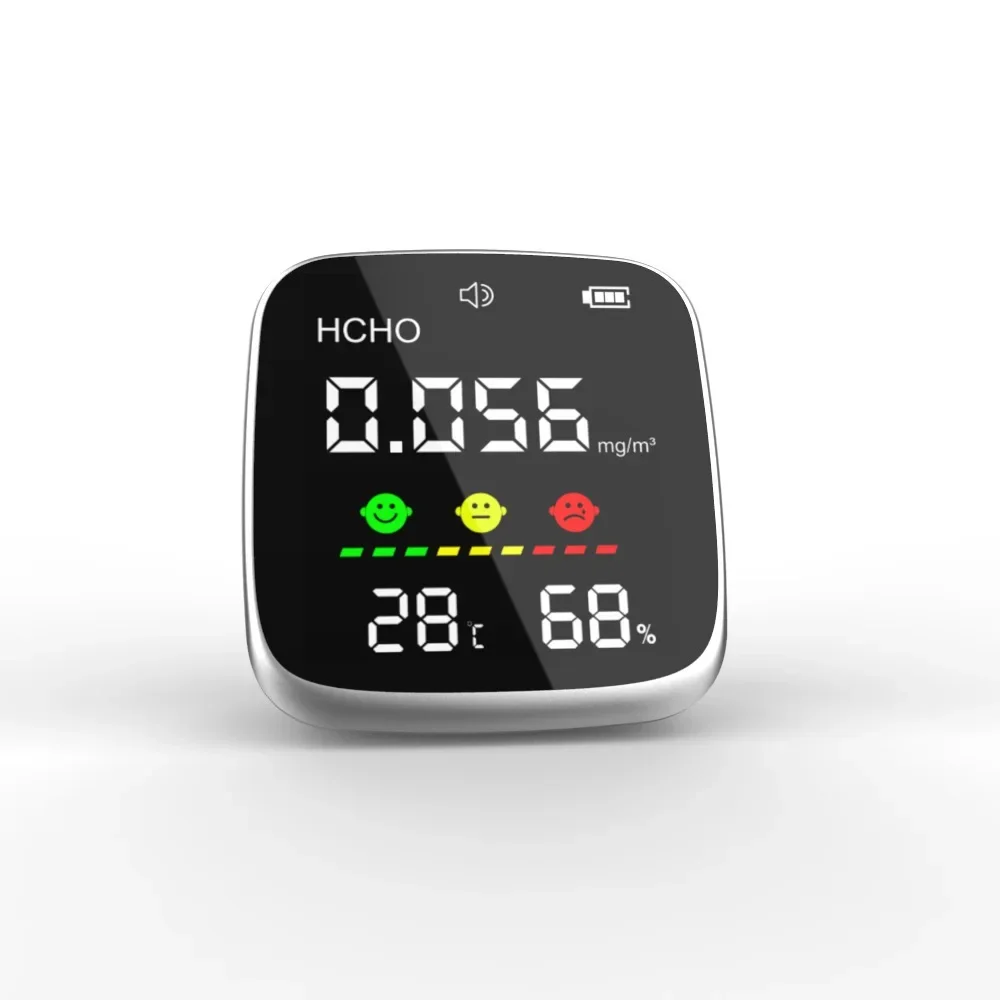 Latest Formaldehyde Detector Indoor Odor Temperature Humidity Air Quality Detector Decoration New Occupancy Measurement