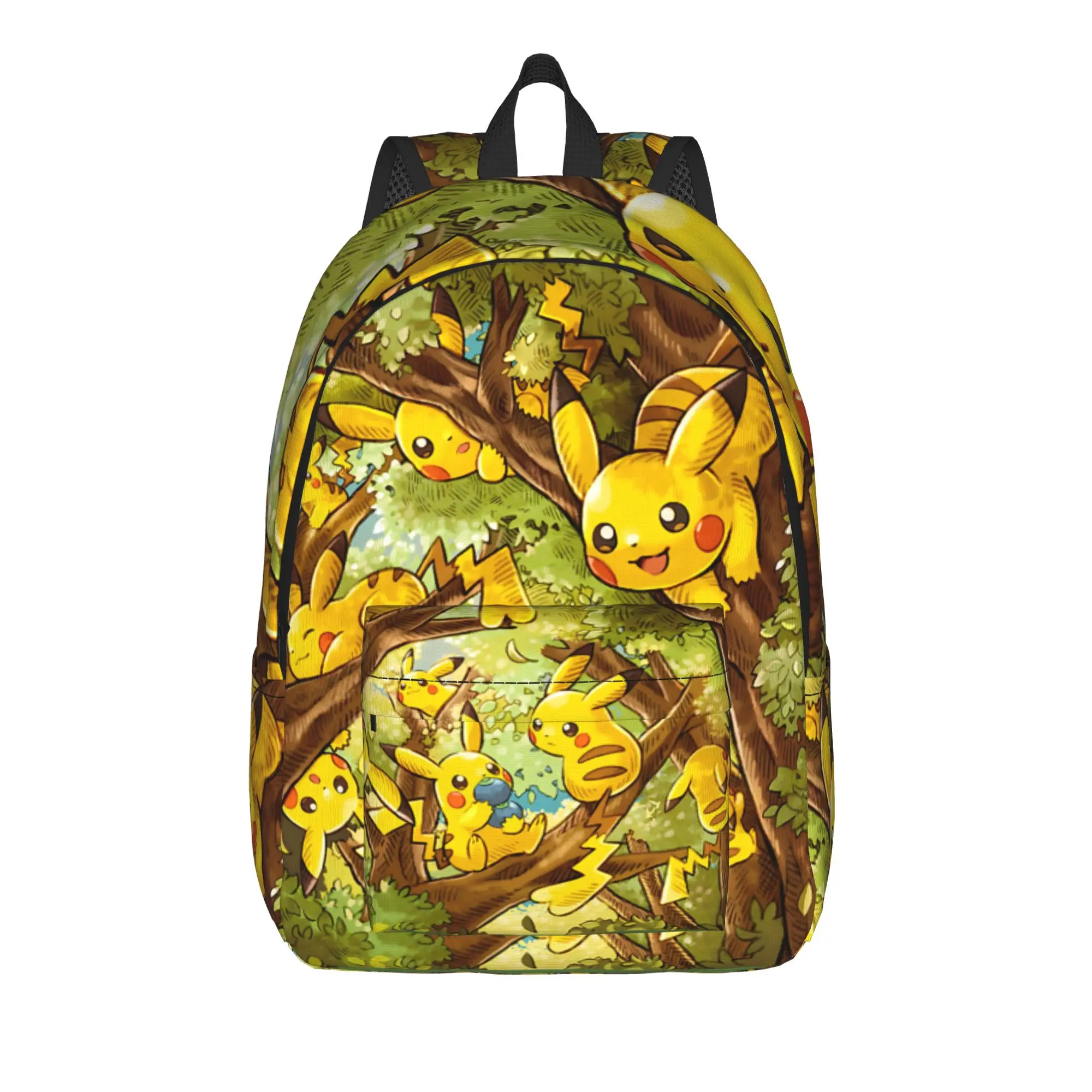 Fashion Pokémon characters Backpack funko Mochilas Kawaii Journey Retro Washable Rucksack