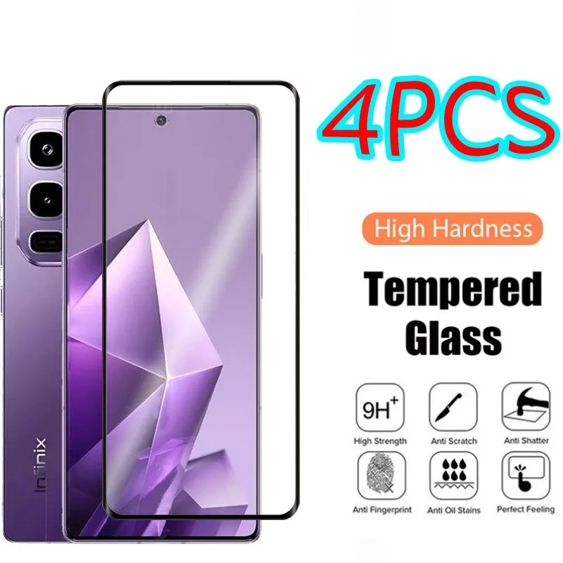 Para Infinix Note 50 Pro plus cristal de pantalla de alta definición para Infinix Note 50Pro plus vidrio templado para Infinix Note 50Pro plus