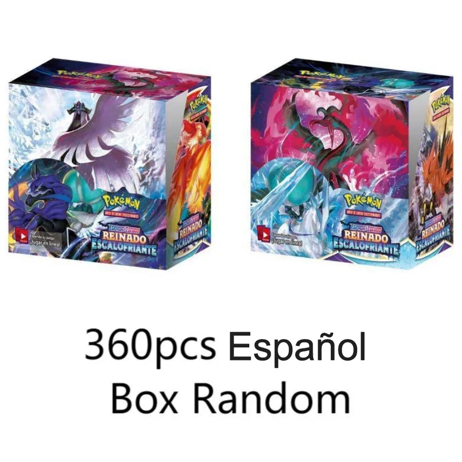Spanish Version Pokémon TCG: Voltaje Vivio Mentes Unidas Booster Box Pokemon Cards Box Energy Collectible Card