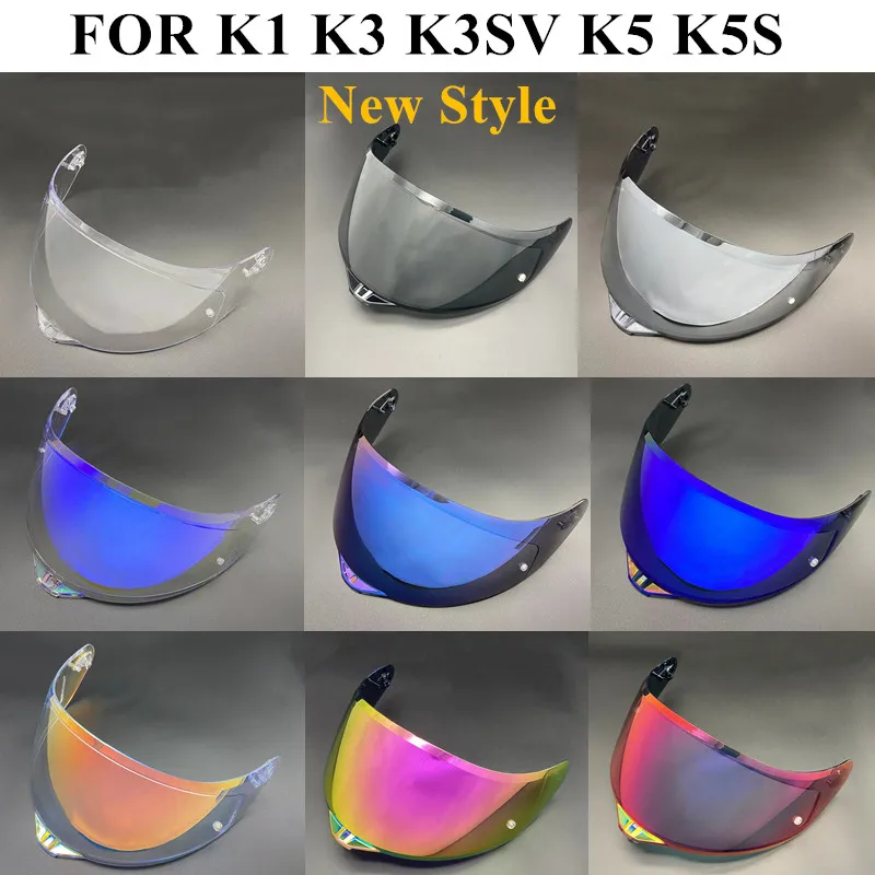 

K5 Helmet Lens AGV K5S K5-S K3SV K1 K1S Compact ST Motorcycle Helmets Visor Shield Glasses Full face Pin Accesorios Moto Casque