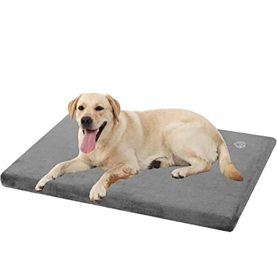 

Stylish Dog Bed Mat Dog Crate Pad Mattress Reversible Cool and Warm Water Proof Linings Removable Machine Washable Cover Firm S