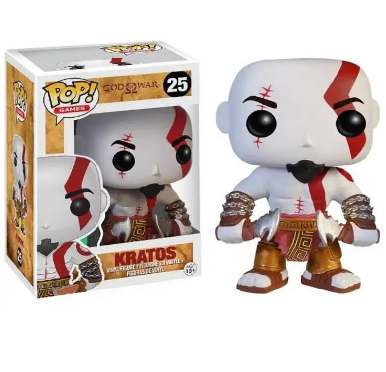 Obrázek 5: FUNKO POP bůh z válka řada KRATOS #154 #269 #25 akce figura sbírání modelka hraček pro děti narozeniny dárky