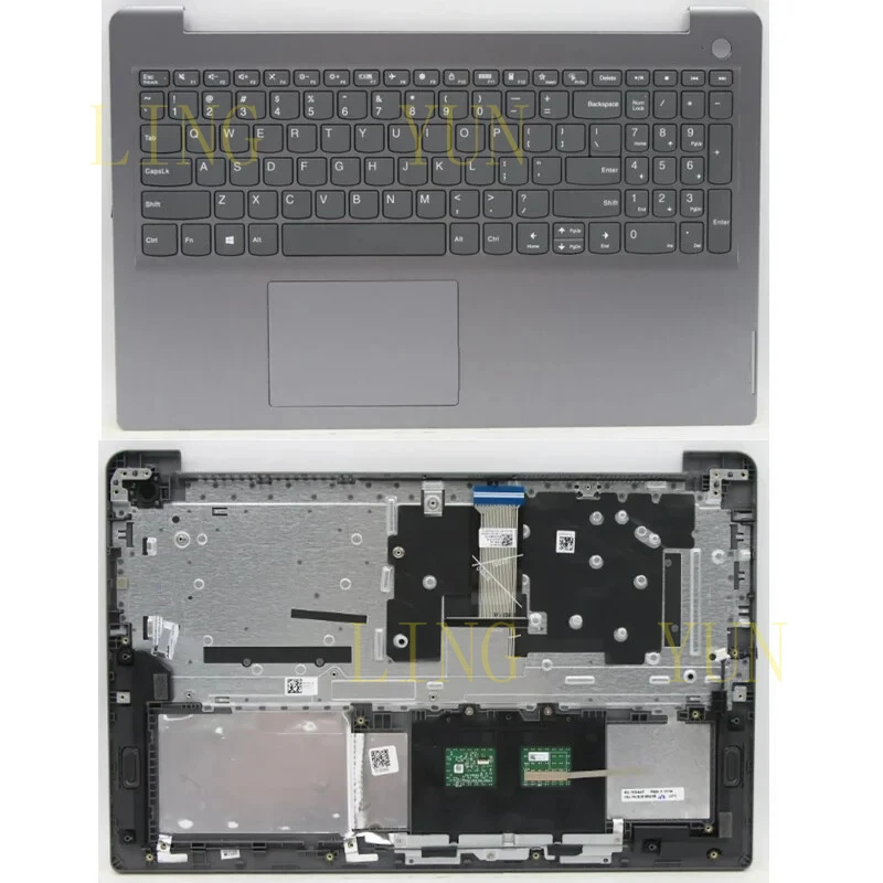 

Z New palmrest keyboard for Lenovo ideapad 3-15ITL6 15ADA6 15ALC6 5CB1B69155 Grey