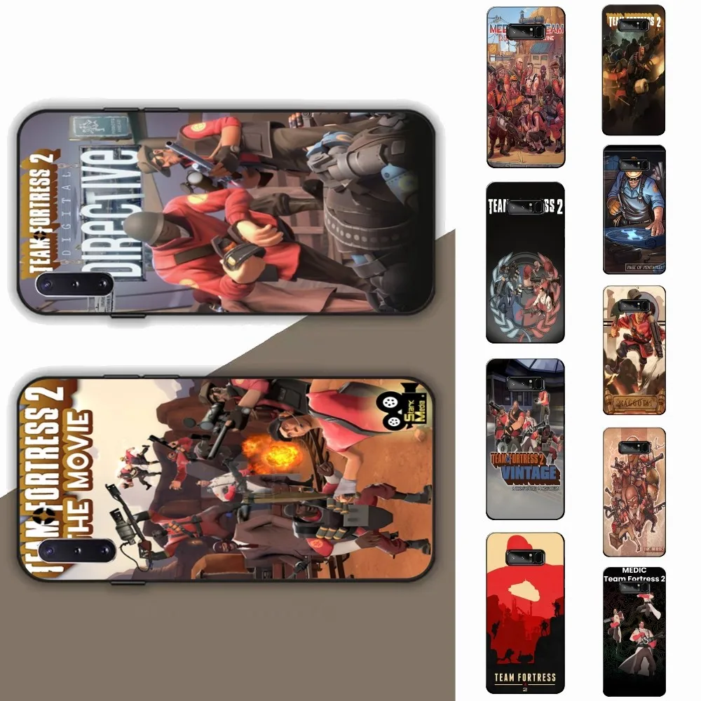 Team Fortress 2 Phone Case For Samsung Note 8 9 10 20 pro plus lite M 10 11 20 30 21 31 51 A 21 22 42 02 03