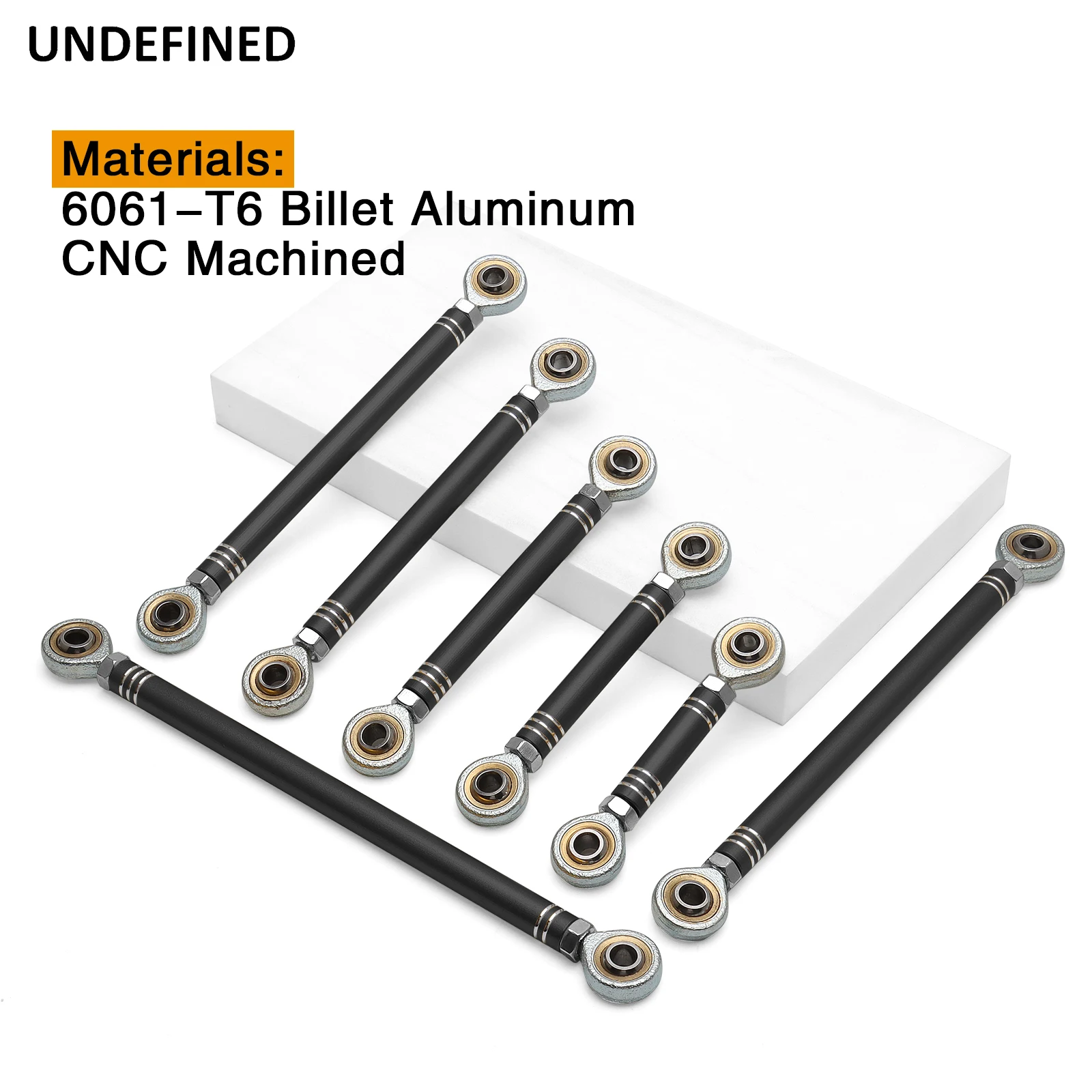 Universal Motorcycle M6 Left-Right Side Thread Shift Rod Linkage 40 60 80 100 120 140 160 180 200 220 240 260 280 40mm-400mm