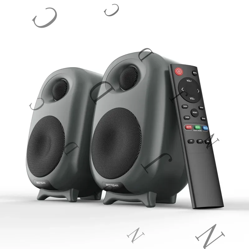 Fidelity 3 Inch Active Two Frequency Bookshelf Speaker Fever Stereo Home High-End Audio