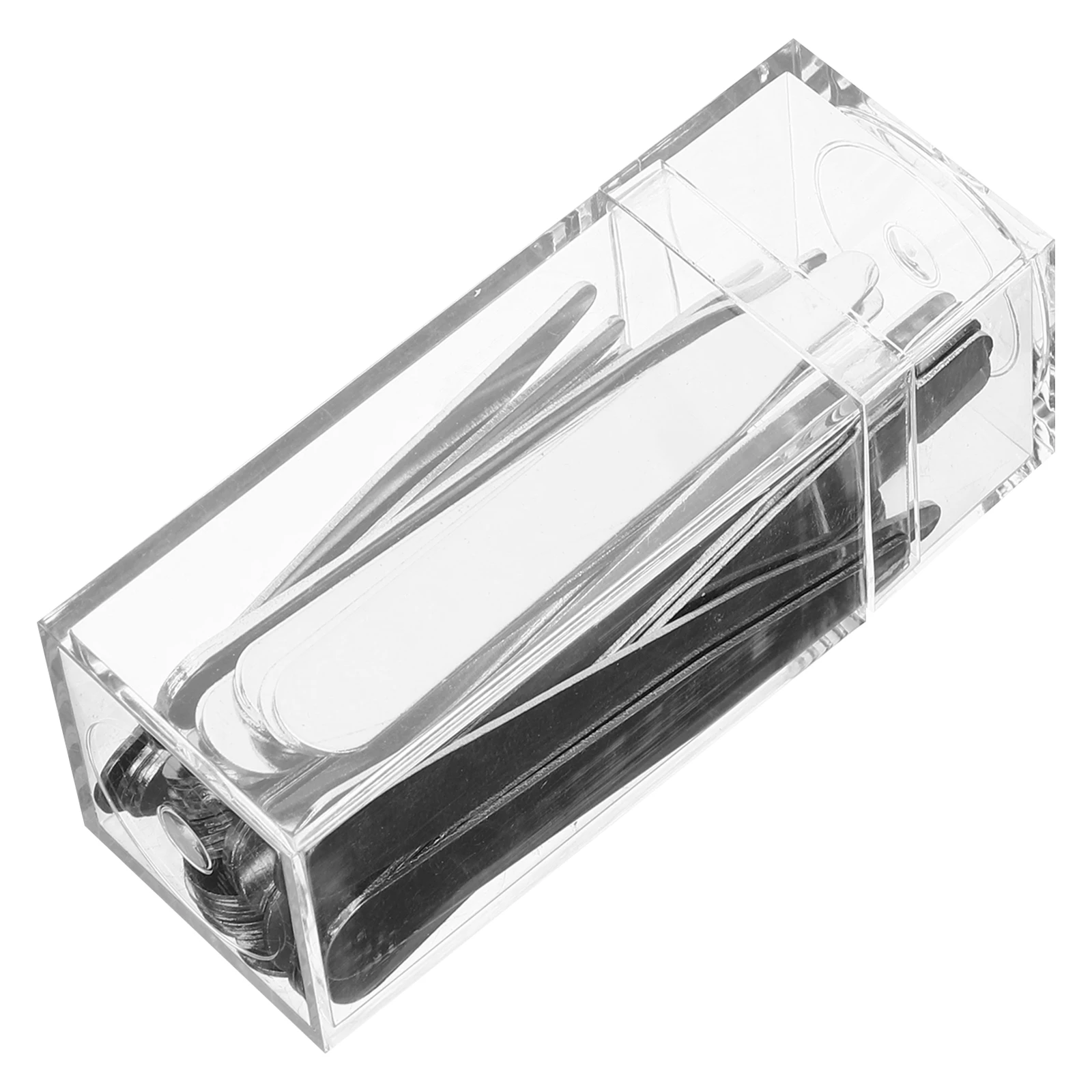

36pcs Shirt Collar Stays Acrylic Men Dress Inserts Neckline Support Metal Stiffener Extend Formalwear Accessories