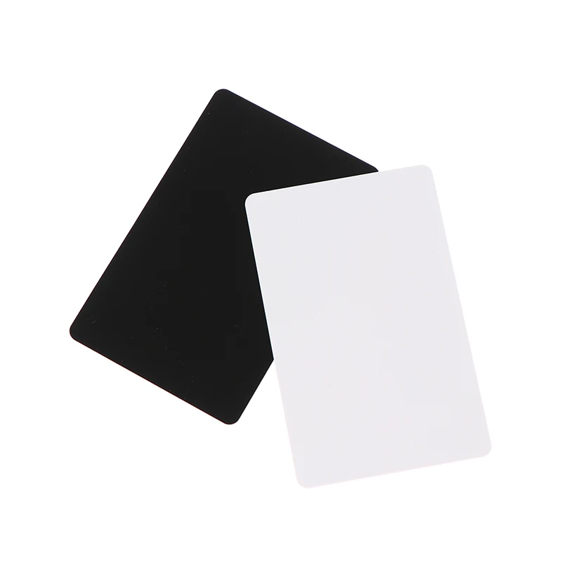 5/10Pcs NFC215 Black White Cards Rewritable NFC NT-AG215 PVC Cards Blank Easy Convenient Programmable Contactless Smart Tag