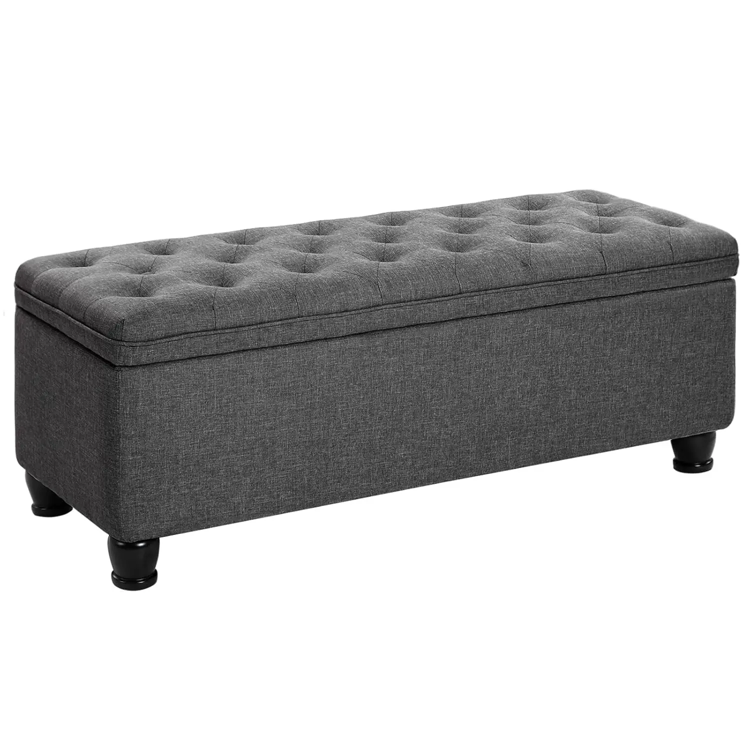 

Storage Ottoman, Storage Bench, Tufted Entryway Bedroom Bench, 17.7 x 46.5 x 17.7 Inches, Customized