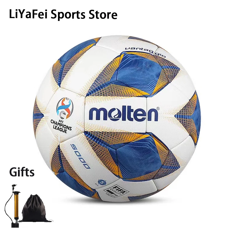 

Orginal Molten Size 5 Adults Footballs Soccer F5A5000 Outdoor Indoor Standard Futsal Balls Training Match Football Free Gift