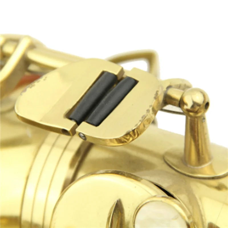 3X الساكسفون الباكليت الأسطوانة مخلب رمح مناسبة لألتو، تينور الساكسفون مفتاح جزء الباكليت رمح قضيب أسود