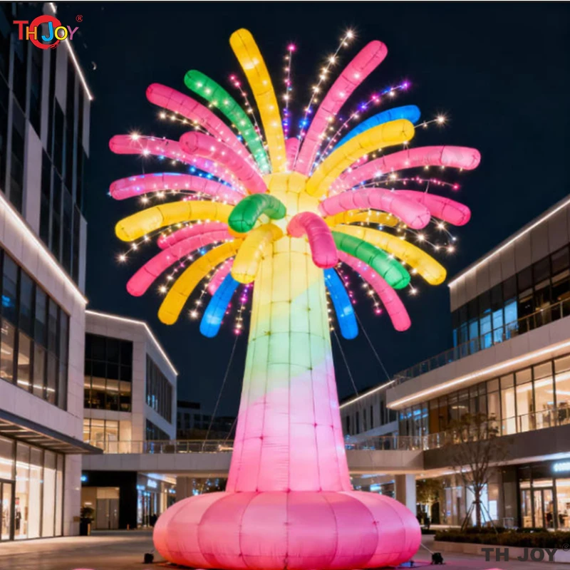 5m Tall Inflatable Fire model for party
