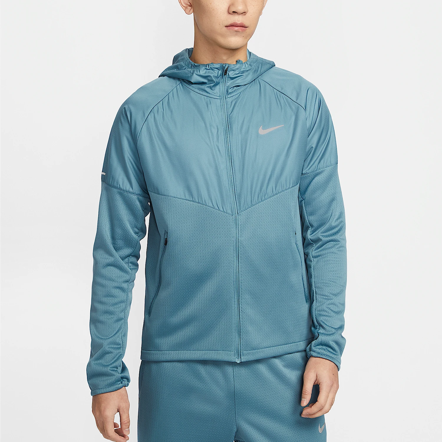 

Оригинальная мужская тренировочная куртка Nike для бега весны 2025 FZ1112-006