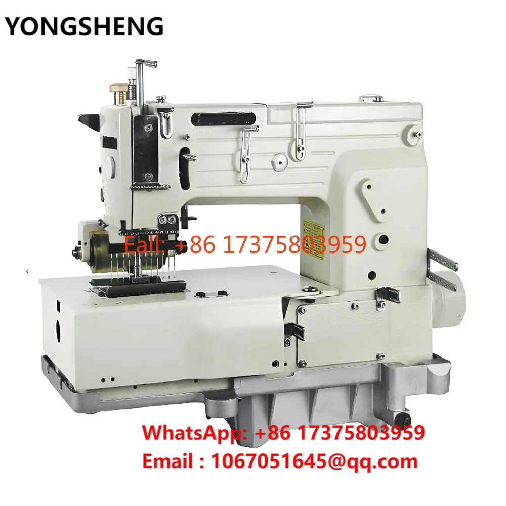 MC 1412P 12-NEEDLE FLAT-BED DOUBLE CHAIN STITCH SEWING MACHINE