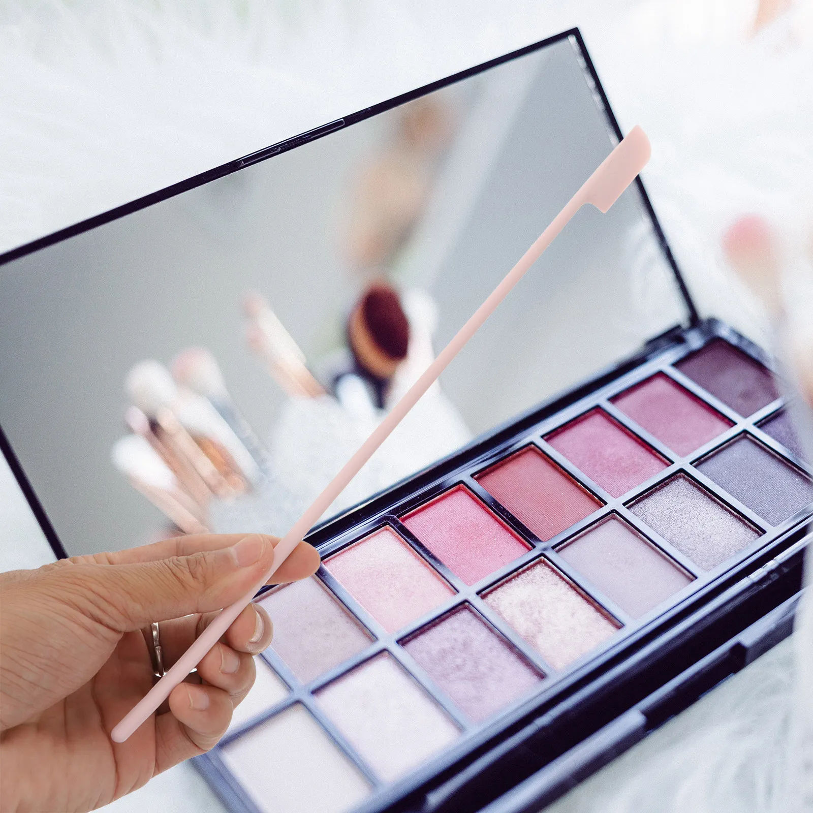 

Набор из 9 силиконовых шпателей для косметики: для крема, лосьона, тонального крема, блеска для губ, шампуня, кондиционера, кетчупа, горчицы