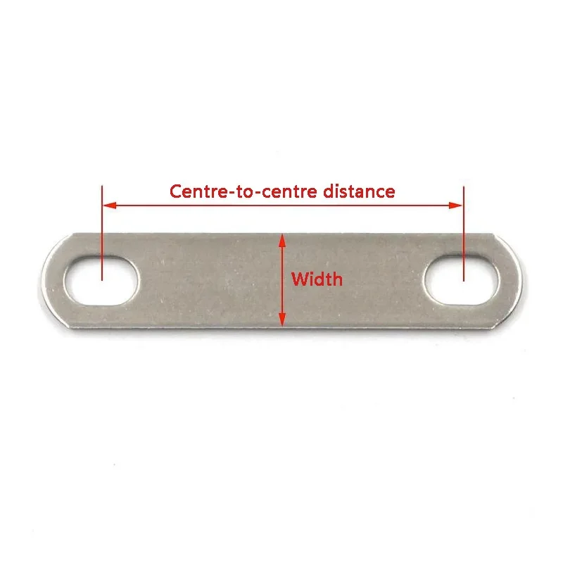 Electric Heating Tube Stainless Steel Connection Piece Battery Motor Link Plate Over The Flow Plate Terminal Post Fixed Plate