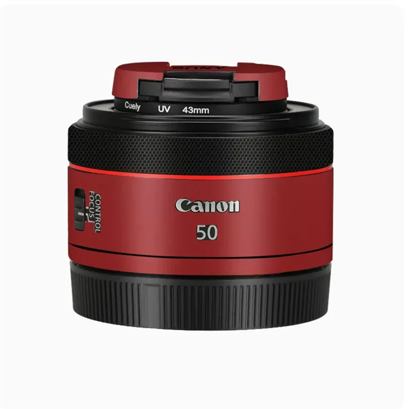 For Canon RF 50mm F1.8 STM Decal Skin Vinyl Wrap Film Camera Lens Body Protective Sticker Protector Coat RF50MM 50 1.8 F/1.8 STM