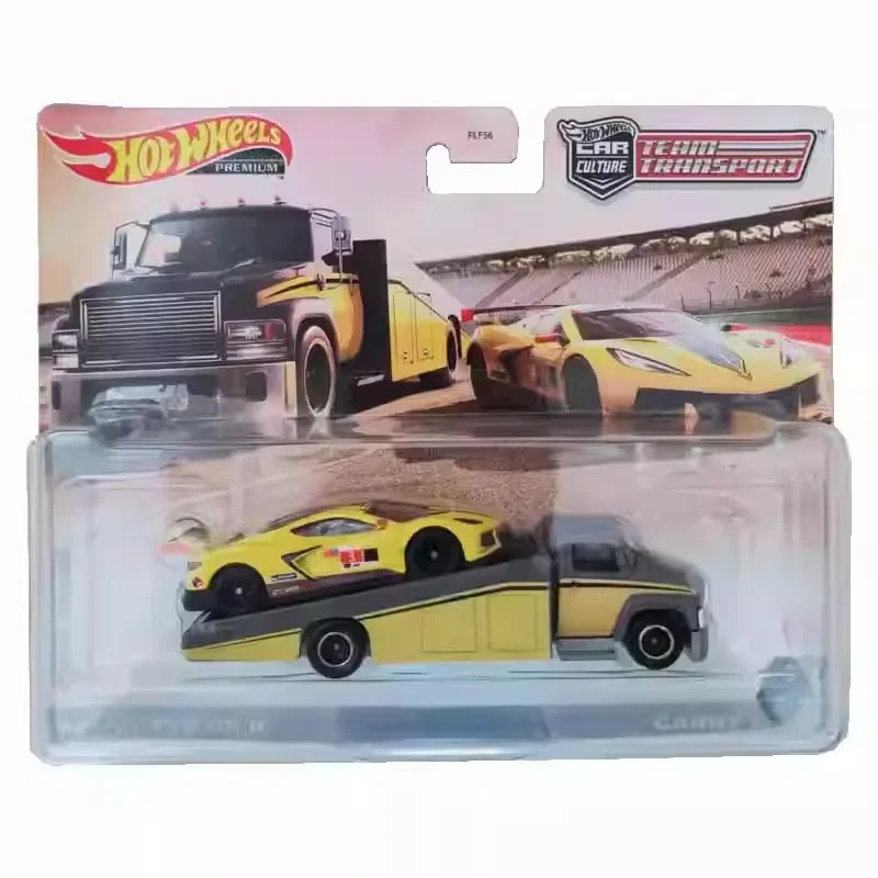 Hot Wheels Car Model Car Culture Team Transport Series Flf56 Car Model Hw Alloy Cars Model Collection Ornament Birthday Toy Gift