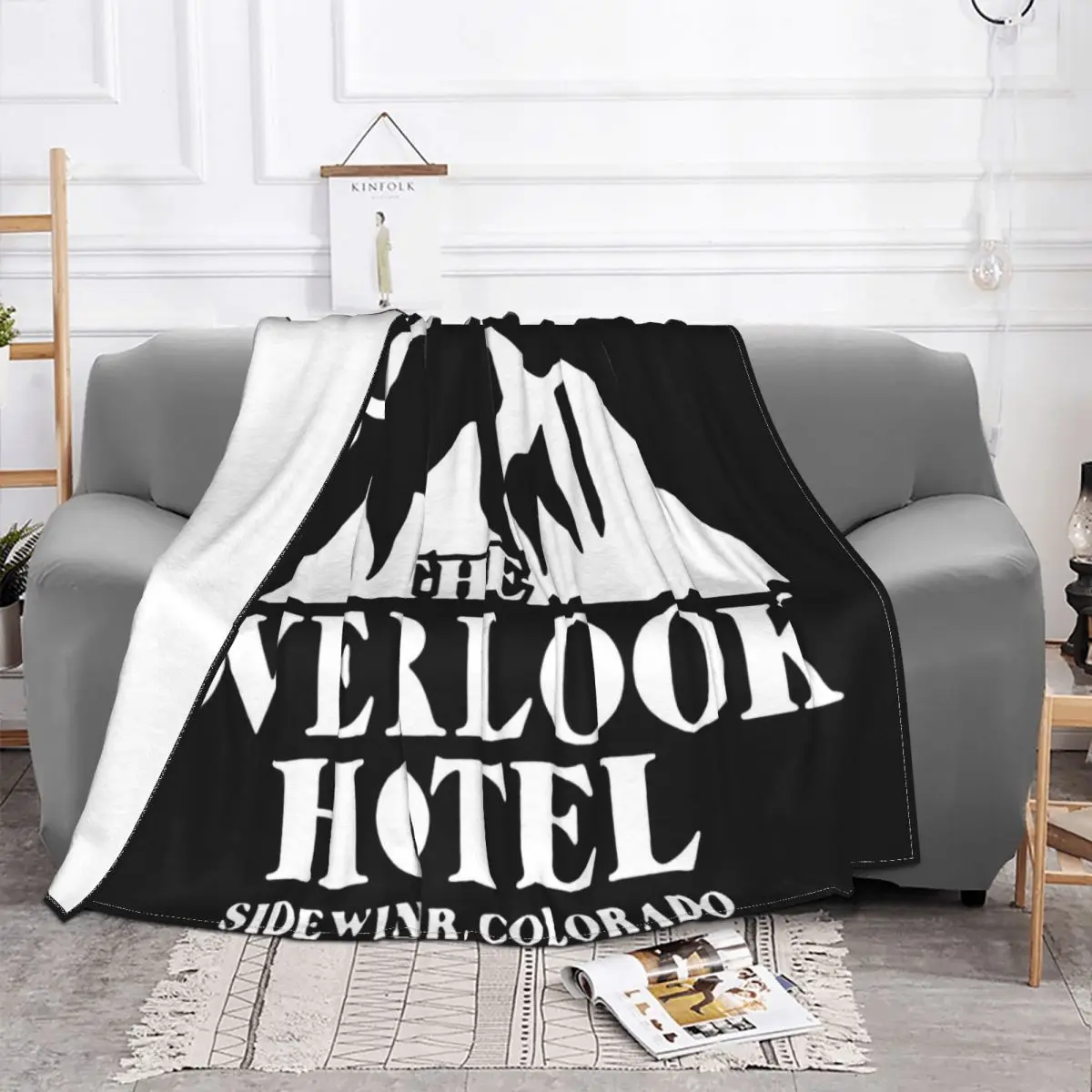 2020 Summer Overlook Hotel Funny Graphic Movie S Funny Tees Scary Movie Memorabilia Graphic Funny Throw Blanket