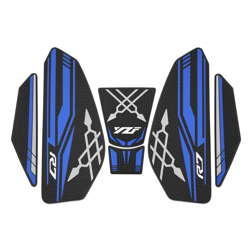 For Yamaha YZF-R7 YZFR7 2021-2025 Motorcycle Fuel Tank Pads New Anti-slip Scratch-resistant Knee Sticker Grip Decal Protection