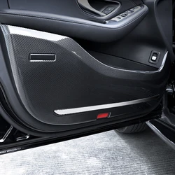 ABS Carbon Fiber Inner Door Panel Protection Anti Kick Cover Stickers For Mercedes Benz GLB X247 GLE W167
