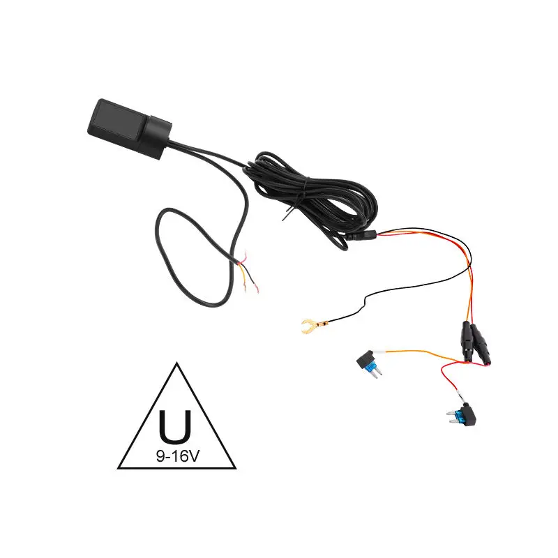 Motion Detector Fit For Dash Cam Motion Detection Car DVR Camera Recorder with Lower Voltage protection Fit 9-16V