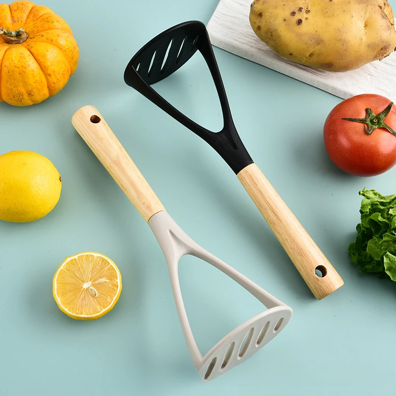 Cross-border kitchen tools Silicone potato press purer Garlic press Potato purer Resistant to high temperatures