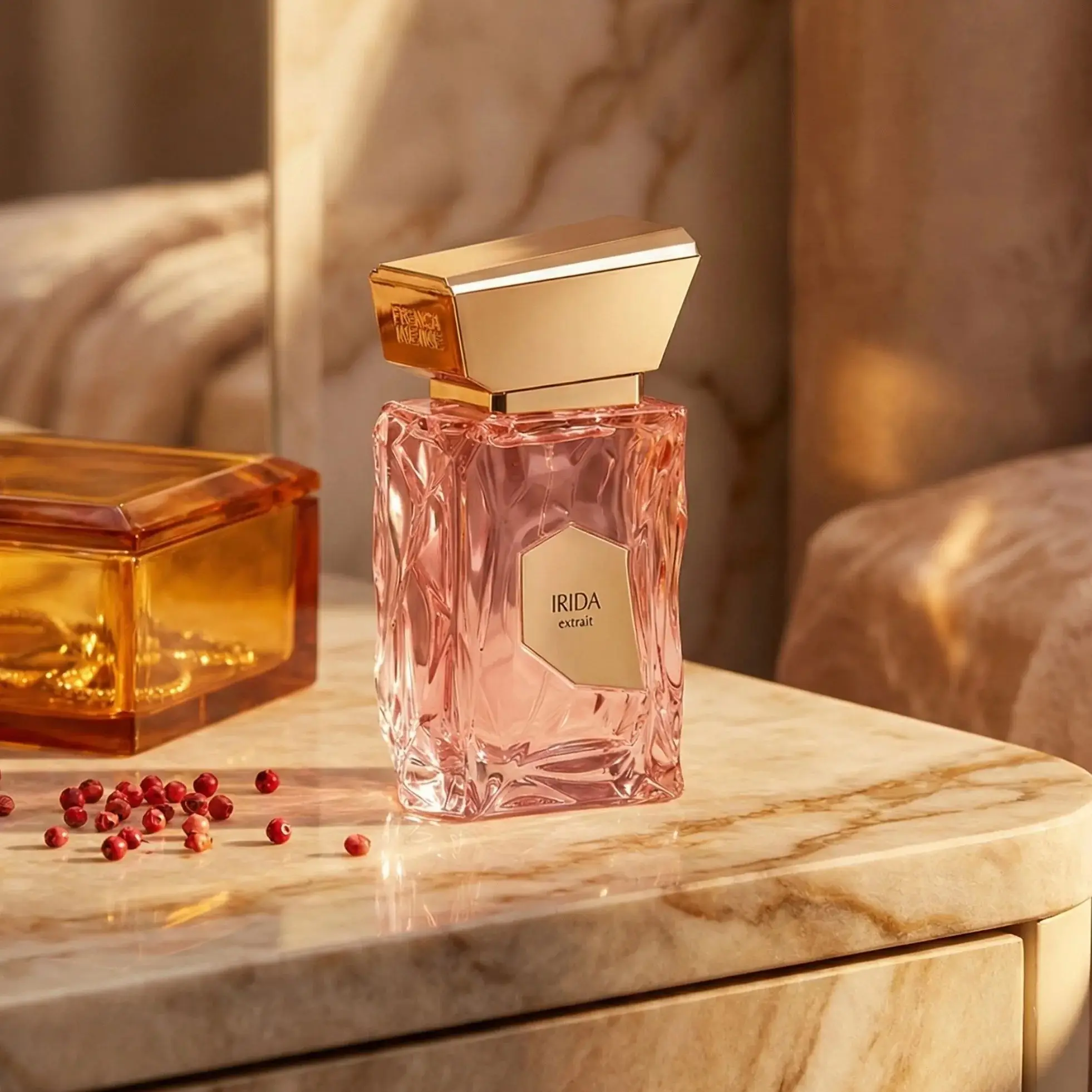 Fragrance World French Avenue Irida Extrait de Parfum 3.4Fl Oz Women Vitality Allure Perfume Luxury Fruit Floral Fragrance