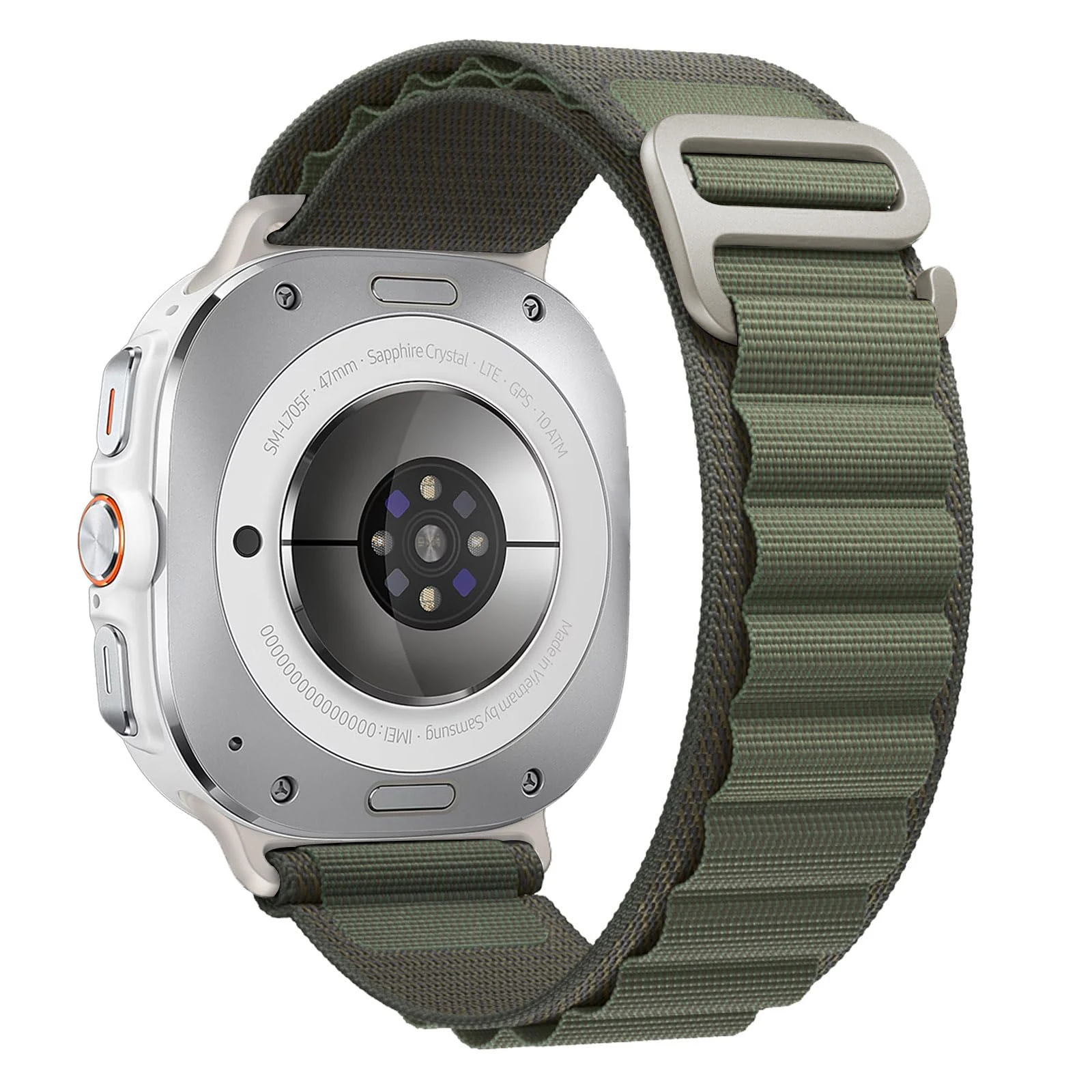 Alpine Loop Band für Samsung Galaxy Watch Ultra Armband 47mm Zubehör Nylon Pulseira Armband Correa Galaxy Watch Ultra 2 47 mm