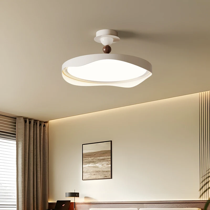 Mordern Circular Adjustable Pendant Lamps Simple Vintage LED Hanging Light Creative Personality Artistic Swing Arm Pendant Light