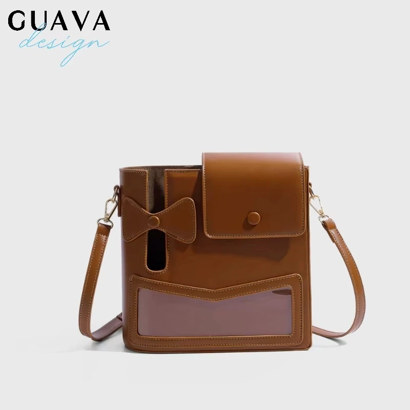 

Портативная уличная сумка для чашки воды Stanley большой емкости, розовая сумка через плечо с галстуком-бабочкой, регулируемый плечевой ремень ﻿