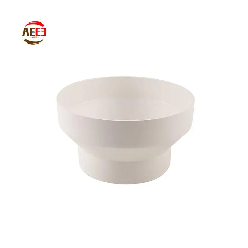 AEE3-Ventilation Pipe Reducer Adapter Pipe Air Duct Adapter Pipe Connector For Inline Ventilation System