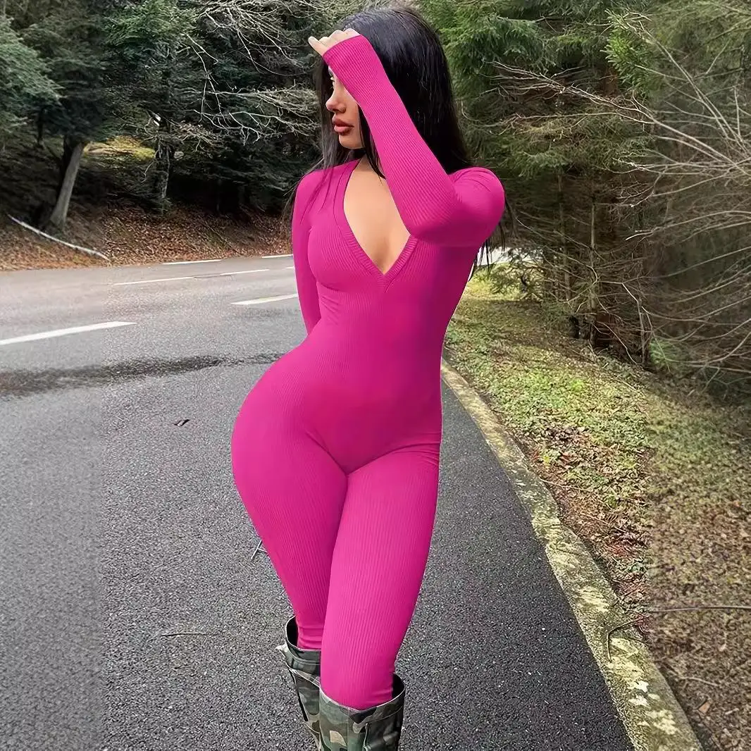 

Спортивный длинный комбинезон для похудения и растяжки, длинные брюки из полиэфирного волокна, дизайн со средней талией, женский костюм