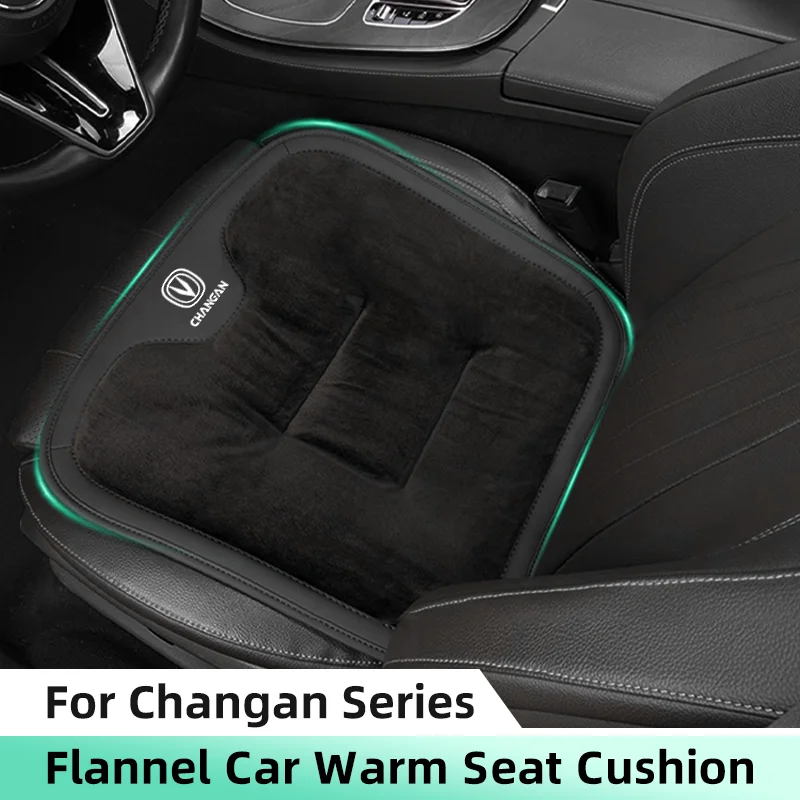 Winter Warm Car Seat Cover for Changan CS35 alsvi CS55 CS75 CS85 Velvet Plush Anti-slip Car Seat Cushion Auto Chair Protect Pad