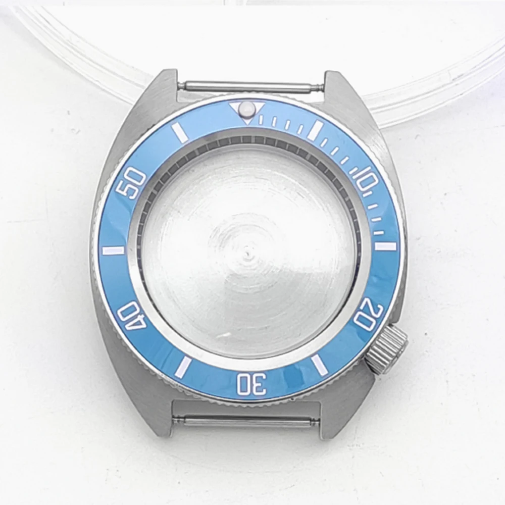 جديد 40 مللي متر ساعة فضية رجل 5Bar مقاوم للماء الياقوت الزجاج nh35 الميكانيكية التلقائي ساعات المعصم ل NH35/NH36 Reloj Hombre