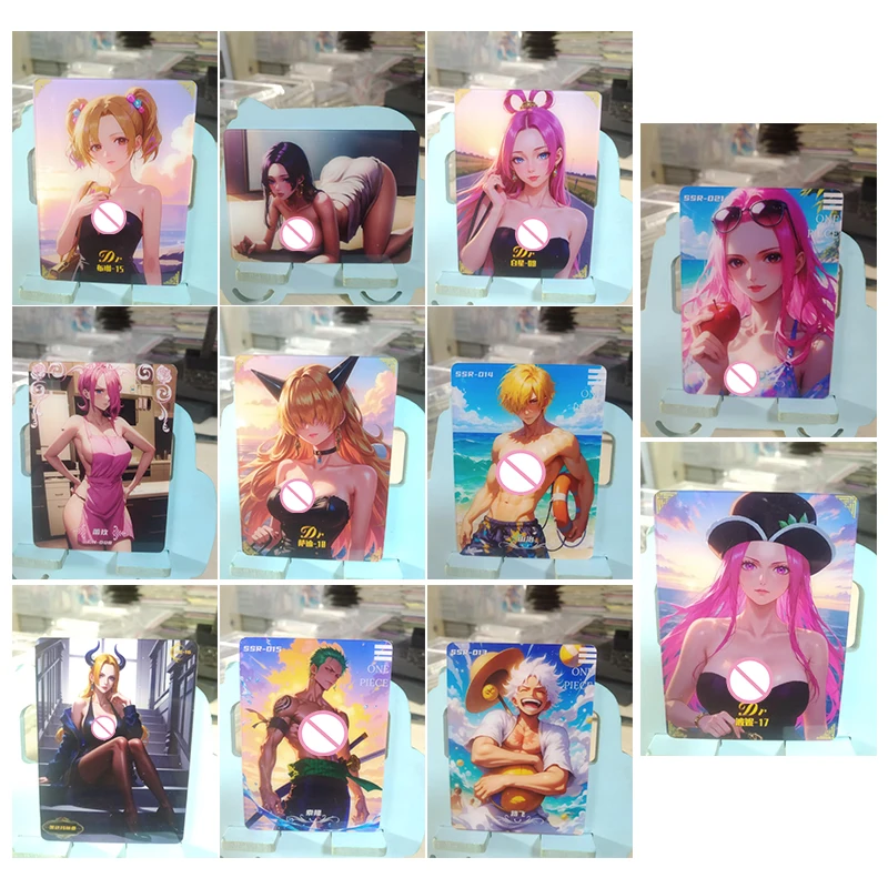 

Аниме One Piece Boa Hancock Pudding Luffy Zoro Sanji Reiju Shirahoshi Коллекционные карты Рождественские подарки на день рождения Детские игрушки