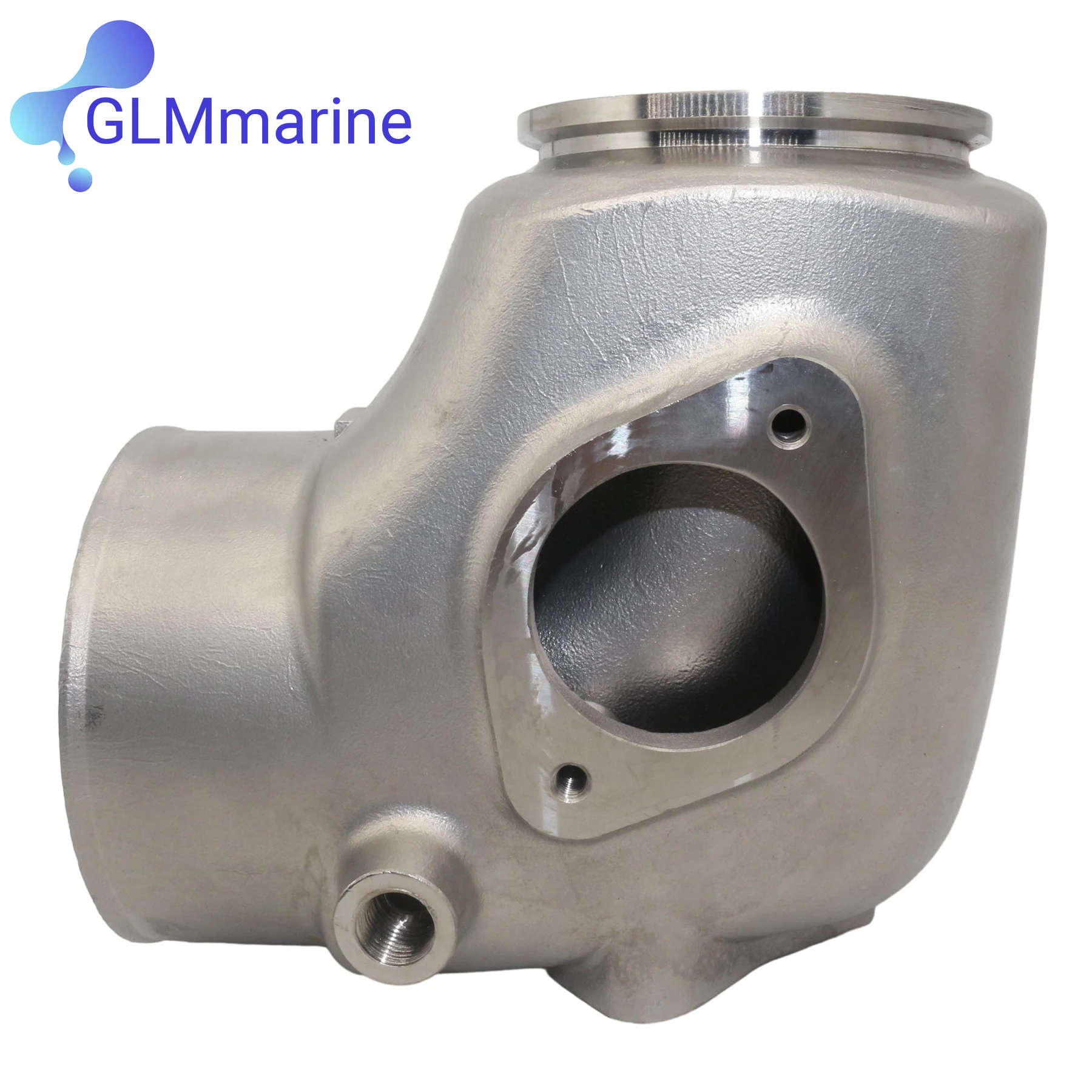 Exhaust Mixing Elbow For Volvo Penta 22671212 21684826 D4-180 D4-210 D4-225 D4-260 D4-300 3884701 3583856 22948832