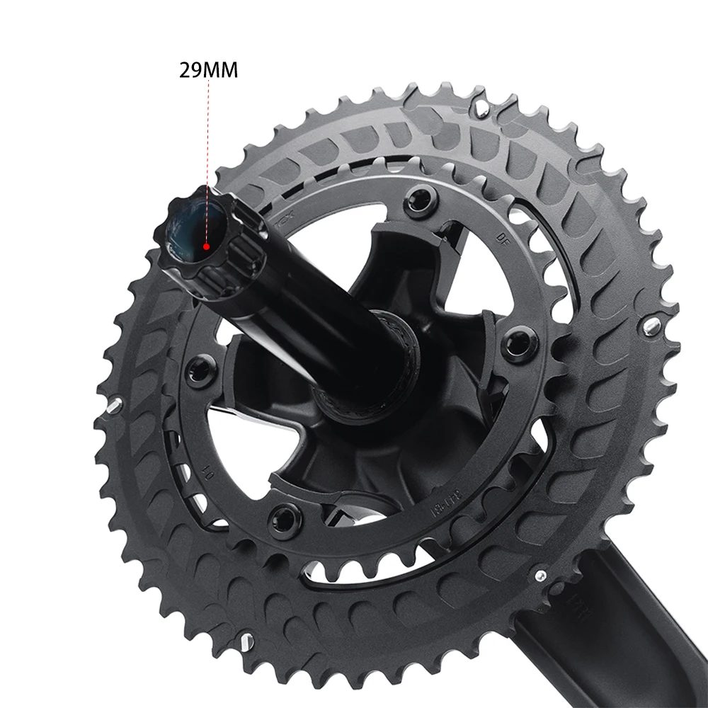 SENICX PR1 trasa jízdní kolo crankset 170mm délka bicykl dabovat kliková dvojitý chainring koruna 50-34T