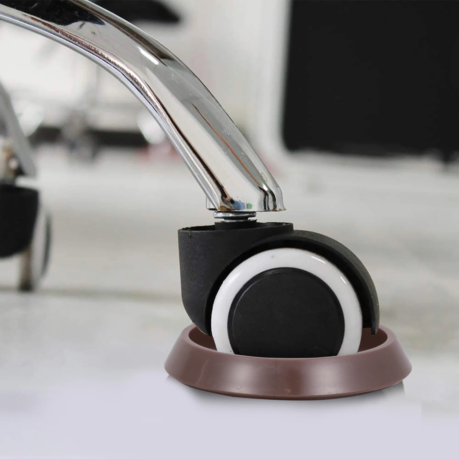 

10 Pcs Caster Cups Furniture Protectors Hardwood Floors Durable Plastic Chair Stoppers Sofa Bed caster cups furniture stopper