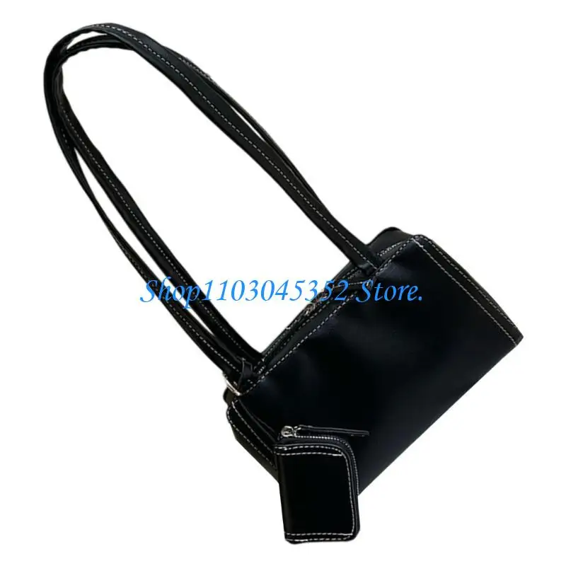 

A3PE Women PU Leather Handbag Square Shoulder Bag Girls Clutch Bag Korean Armpit Bag for Shopping Dating Daily Travel