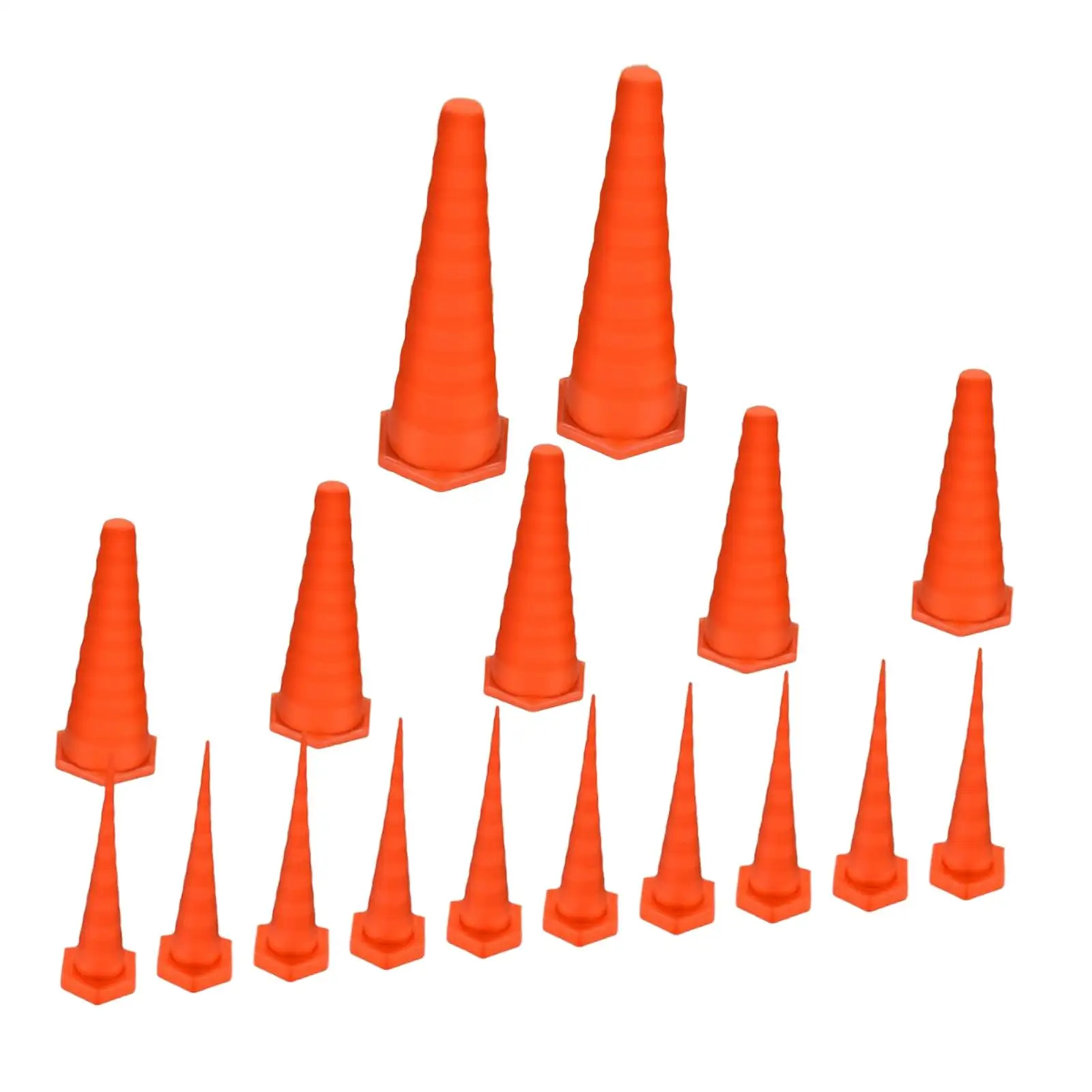 Tappi per servizio olio idraulico da 17 pezzi antigoccia per giunti di irrigazione