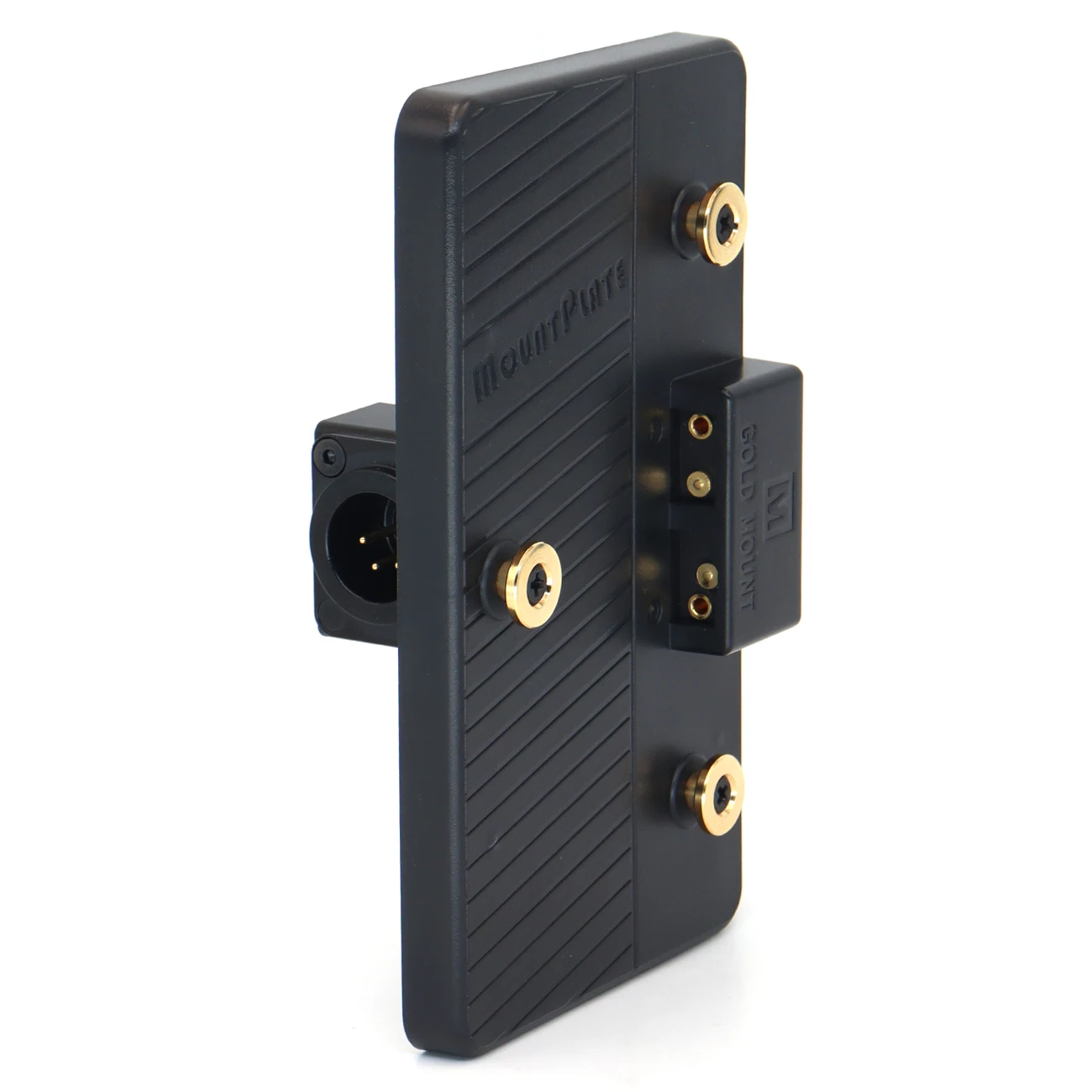 XLR 4Pin to Gold-Mount Battery Adapter Plate Converter